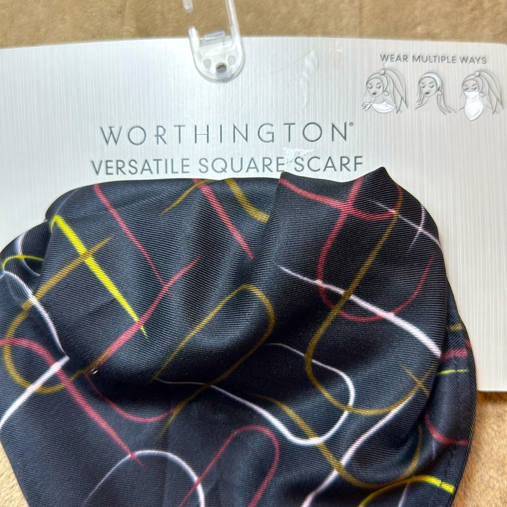 WORTHINGTON square scarf